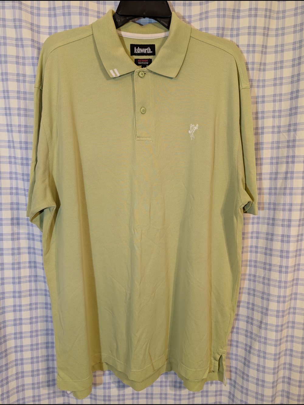 Ashworth Men’s Light Green Polo Shirt